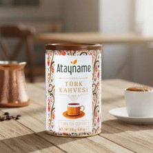 Atayname Türk Kahvesi 250 gr Teneke