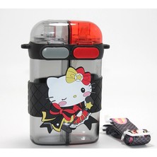 Morado Se siente Perfecto Hello Kitty Figürlü Çift Bölmeli Matara Suluk ALK4716