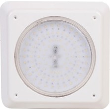 Havuz Hane Sıva Üstü Havuz Lambasıslim Flat Kare Çerçeve Smd Rgb White (5 Kablolu) 44W/12V