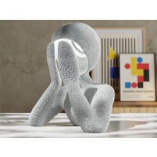 Minevoo 3D Baskı Düşünen Insan Dekoratif Masa Lambası