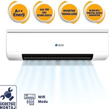 Aura A++ R32 Inverter Klima Wifi Bağlantılı New 18.000 Btu