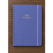 Mcreative Victoria's Journals Spiralli Sert Kapak Defter Canvas A5 100 gr 160 Sayfa Noktalı Defter