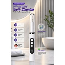 Blackbird Game Center Auhma Smartclean AMF12 Ultrasonik Diş Temizleme Cihazı 5 Modlu Akıllı Diş Tartarı ve Plak Temizleyici