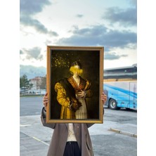 Musnig Dekoratif Sanatsal Çerçeveli Tablo H17H17