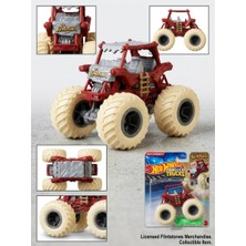 Mattel Sepexa Hot Wheels Monster Trucks Flintstones Taş Devri Aracı - The Flintmobile Özel Seri