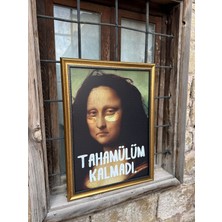 Musnig Dekoratif Sanatsal Çerçeveli Tablo Tahammülld