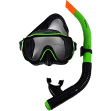 Premini Şeffaf Cam Maske ve Nefesli Dalış Seti M72/SN6