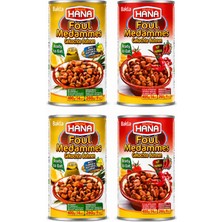 HANA Kimyon ve Doğal Limonlu Bakla Konservesi 400GR 2 Adet+ Bakla Konservesi Acili 400GR 2 Adet