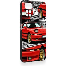 Vip Case Redmi Note 11S Uyumlu Kırmızı Supra Desenli Silikon Kılıf