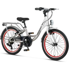 Mosso Infınıty-20-V Kız Çocuk Bisikleti 254H 20 Jant 6 Vites Whıte Quartz