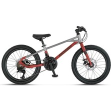 Mosso Demarch M-20-Md Erkek Çocuk Bisikleti  228H 20 Jant 21 Vites Grey Red