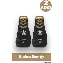 Umbro Energy Vücut Yıkama Duş Jeli Şampuanı 400 ml 2 Adet