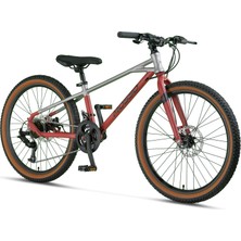 Mosso Demarch M-24-Md Erkek Dağ Bisikleti  280H 24 Jant 21 Vites Grey Red