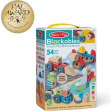 Melissa & Doug Blockables Araçlar Oyun Seti 54 Parça