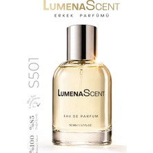 Lumena Scent LumenaScent S501 Erkek Parfüm Fresh EDP 50 ml Baharatlı Meyvemsi Koku ile Ferahlatıcı Etki