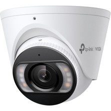 TP-Link Tp-Lınk Insight S445 4mp Full Color Ip Kamera 2.8mm Lens | Aı Insan Araç Algılama | Mikrofonlu Hoparlörlü | 30M Renkli Gece Görüşü | Sd Kart Destekli | IP67 Poe Taret Ip Güvenlik Kamerası