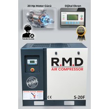 RMD Endüstriyel Ekipmanlar 20 Hp Vidalı Hava Kompresörü (Tek Makine) I S-20F