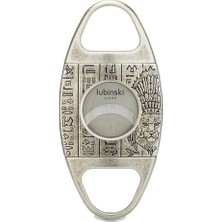 Lubinski Metal Puro Kesici Lazer Bıçak Kabartma Işlemeli SILVER(60RING)