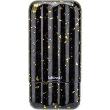 Lubinski Carbonfiber Puro Kılıfı Siyah-Sarı 3lü (60RING)