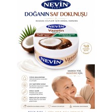 Nevin Hindistan Cevizi Özlü Vazelin 100 ml - Yoğun Nemlendirici Coconut Bakım Kremi