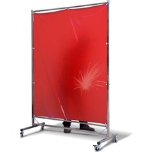 Fresh Weld Pvc Kaynakçı Paravanı - Koruyucu Bölme Paneli – Kaynak Işığı ve Kıvılcımları Önler – Mobil - Demonte - Mp Serisi