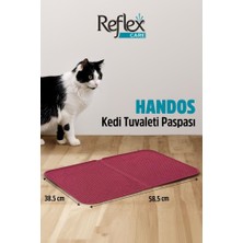 Reflex Care Handos Kedi Tuvaleti Paspası Mor (38,5 x 58,5 Cm)