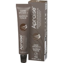Apraise Kaş Kirpik Boyası 20ML - 3 - Dark Brown (Koyu Kahve)