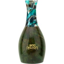 Lubinski Yeni 4 Boy Kullanım Briar Puro Ağızlığı 9mm Filtreli Big Green (38-57 Ring)