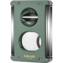 Lubinski Sehpalı-Delicili Premium Puro Kesici Lazer Bıçak Double Cutter YEŞIL(60RING)