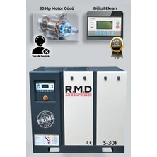 R.M.D KOMPRESÖR  30 Hp Vidalı Hava Kompresörü (Tek Makine) I S-30F
