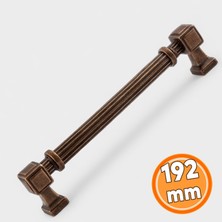 Nzb Metal Kulp Mobilya Çekmece Mutfak Dolabı Dolap Kulpları Kulb Çizgili Antik Bakır 192 mm 19.2 cm