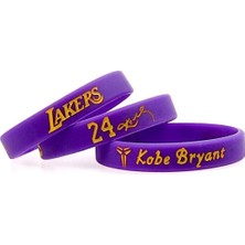 Kobe Bryant Mor Basketbol Nba Bileklik