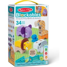 Melissa and Doug Blockables Safari Oyun Seti 34 Parça