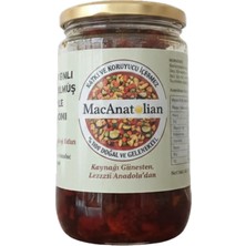 MacAnatolian Patlıcanlı Kurutulmuş Sebze Karışımı / Pişmiş, Kullanıma Hazır Yemek Katkısı (Acılı-Acısız)  2x400 gr.