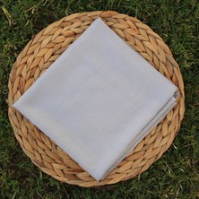 My Vintage Düz Renk Dikişli Tülbent, Oyalık Yazma, Düz India, Tülben