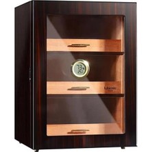Lubinski Camlı 3 Çekmeceli Humidor Puro Kutusu Maun 100S LB-027