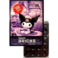 Funnigo Magnetic Brıcks Puzzle 100 Parça+Telefon Tutucu Set-7