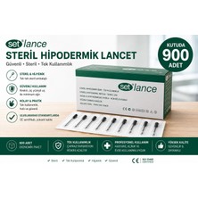 Set Inject (Tıpset) Steril Siyah Iğne Ucu (900 Adet)