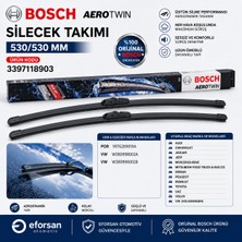 Bosch Orijinal 3397118903 9976289019A Aerotwin Silecek Takımı 530/530 mm