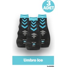 Umbro Ice Erkek Vücut Yıkama Duş Jeli Şampuanı 400 ml 3 Adet