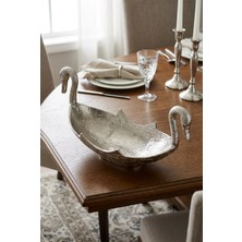 sembol Silver Döküm Tabak 36*15*19