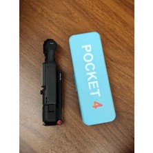 3D Snaxx DJI Osmo Pocket 4 Hard Case Taşıma Kutusu – Manyetik Lens ve Filtre Bölmeli Koruma Çantası