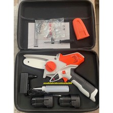 Asr Pro 18V Akülü Dal Budama Testeresi Ağaç Kesme Testeresi Çift Akü 25WH