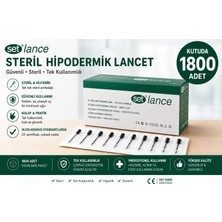 Set Inject (Tıpset) Steril Siyah Iğne UCU-1800 Adet