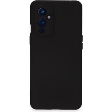 Gees Global Mey Ithalat®  One Plus 9 Kılıf Nano Içi Kadife Silikon - Siyah