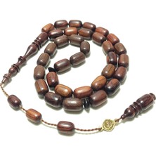 KENZİDAR 🥇usta Işi Cocobolo Ağacı Tesbih 8X12.