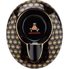 Lubinski Montecristo Tekli Oval Seramik Puro Küllüğü Siyah LB-803