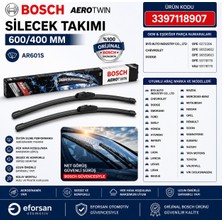 Bosch Orijinal 3397118907 Aerotwin AR601S Silecek Takımı 600/400 mm