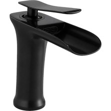 Dellora Edge Kısa Lavabo Bataryası Mat Sıyah