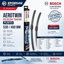 Bosch Orijinal 3397118901 Aerotwin Silecek Takımı 530/450 mm Punto Uyumlu